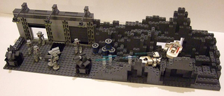 Illustration for article titled Using Hundreds of LEGO Star Wars Mini-Spaceships to Create Huge Battles